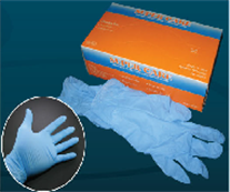 
      Nitrile powder free gloves
    