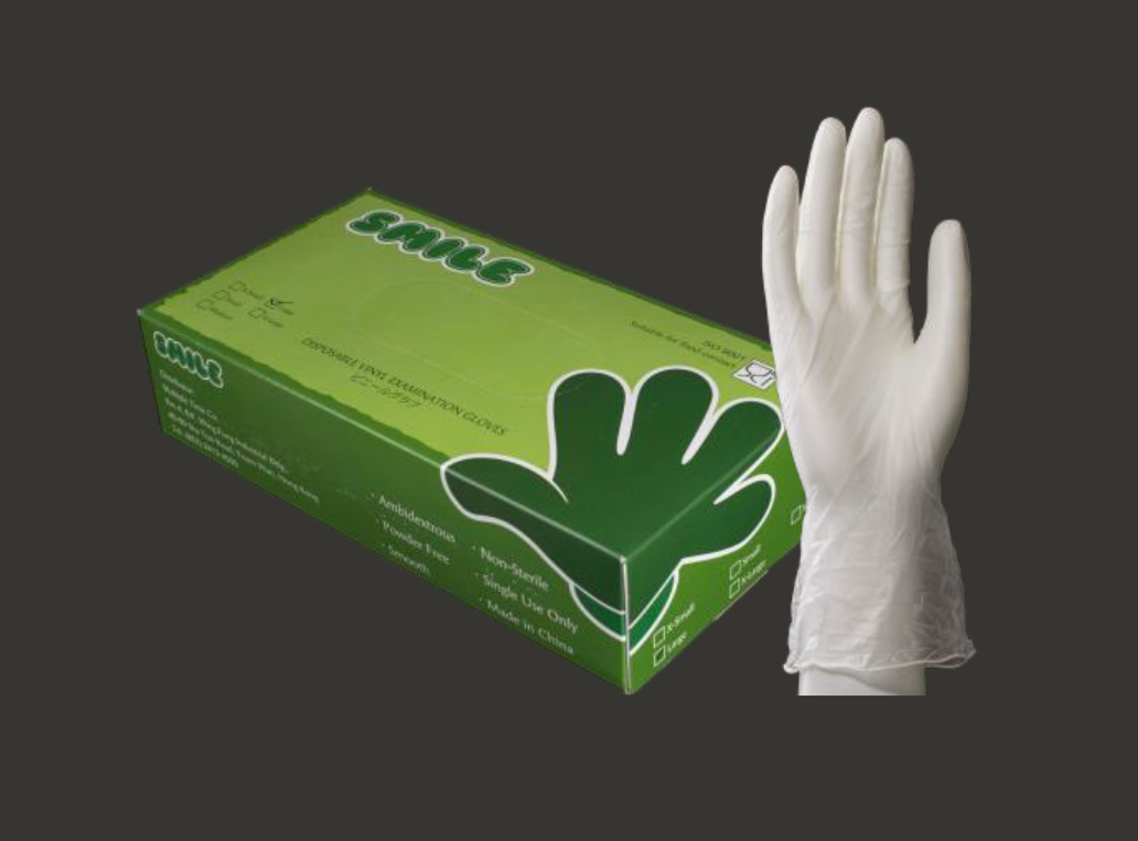 Vinyl gloves