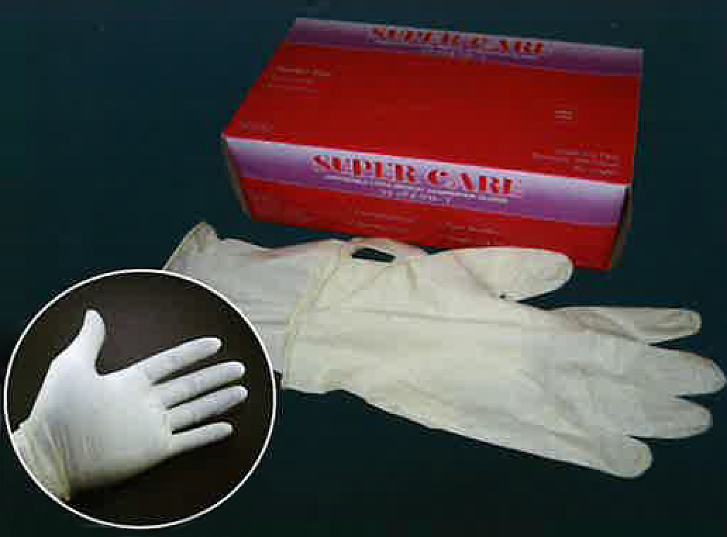 PFLT Powder free latex gloves