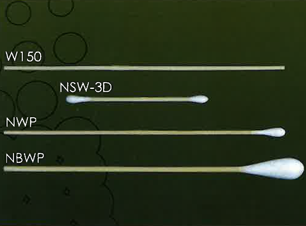 Wooden applicator & Swabs